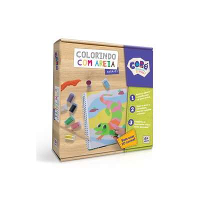 Foto Colorindo com Areia - Animais