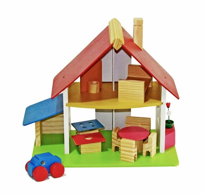 Foto Mini Chalé Com Garagem