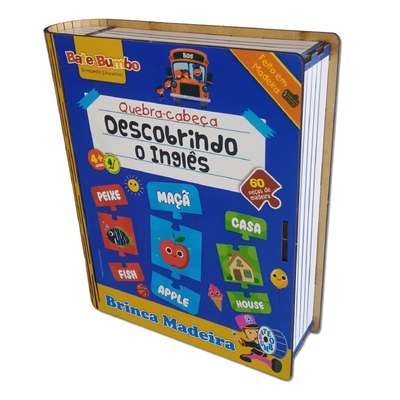 Foto Quebra Cabeça Descobrindo o Inglês