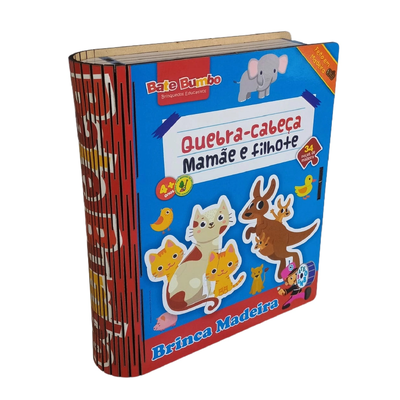 Foto Quebra-cabeça Mamãe e Filhote