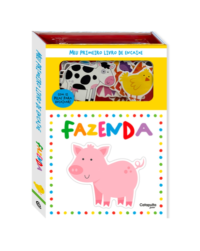 Foto Meu Primeiro Livro de Encaixe - Fazenda