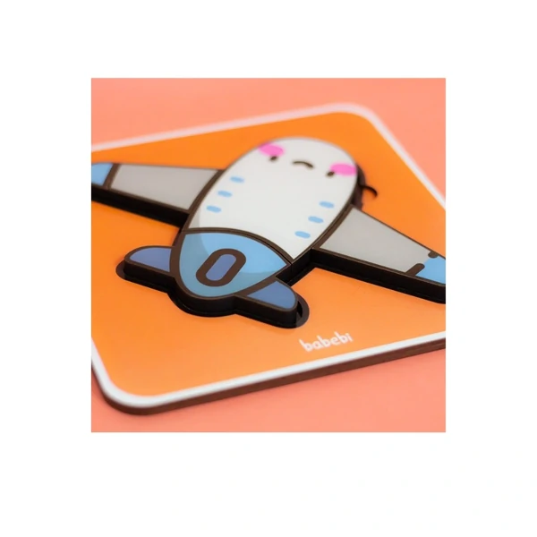 Quebra Cabeça 4 Partes - Avião