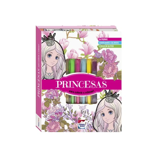 Meu Superkit Brilhante de Arteterapia - Princesas