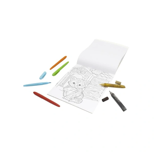 Meu Superkit Brilhante de Arteterapia - Animais da Fazenda