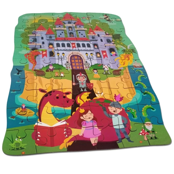 Super Quebra-cabeça Gigante - Castelo Mágico