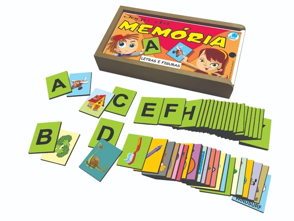 Jogo da Memória - Letras e Figuras
