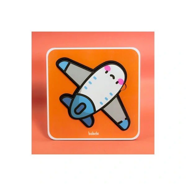 Quebra Cabeça 4 Partes - Avião