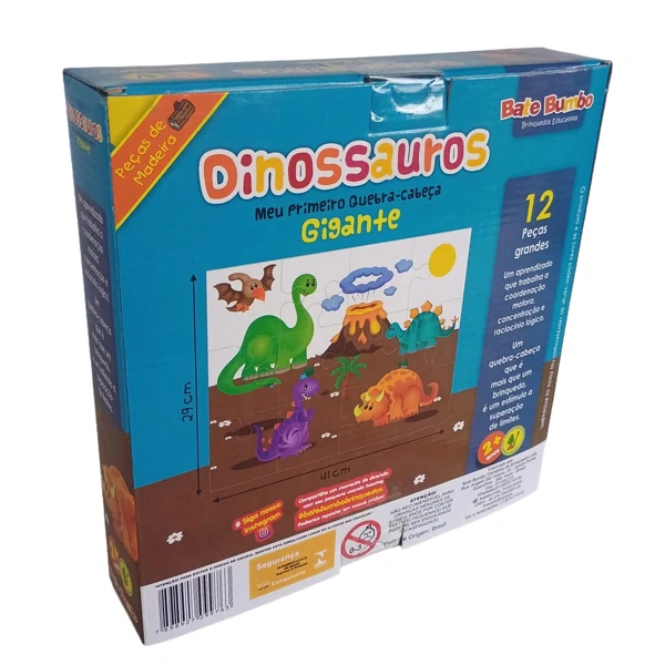 Meu Primeiro Quebra-cabeça Gigante - Dinossauros