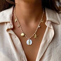 Colar Pingentes El Mare