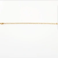 Extensor no banho ouro 18k (15cm de comprimento)