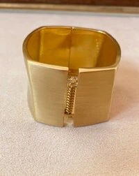 Bracelete Retangular Escovado