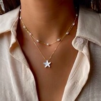 Colar Duplo Estrela do Mar