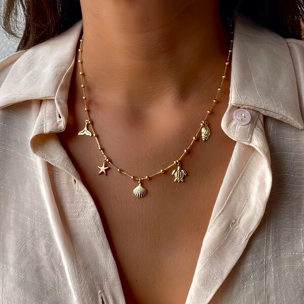 Colar Pingentes El Mare Pingentes