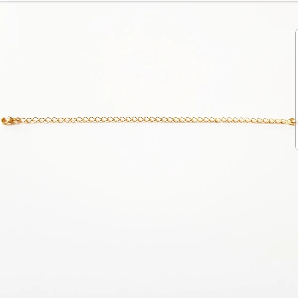 Extensor no banho ouro 18k (15cm de comprimento)
