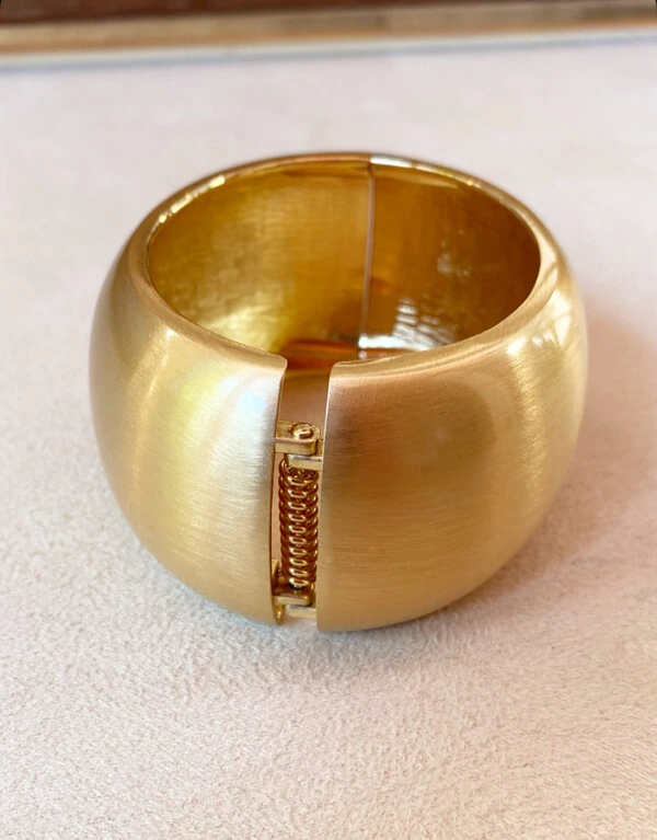 Bracelete Escovado Oval