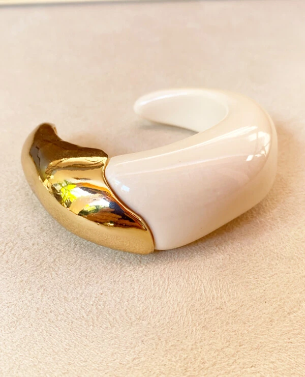 Bracelete Resinado Nude