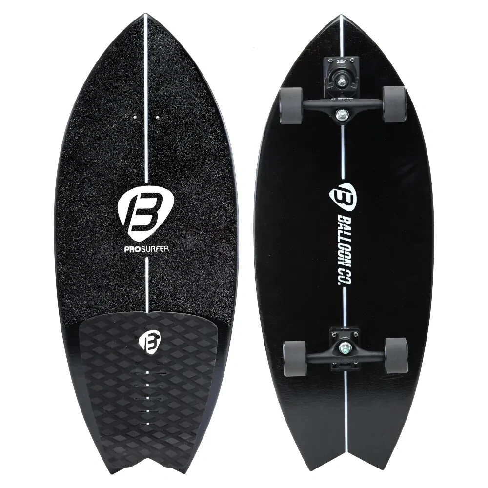 Foto Skate Simulador de Surf PRO SURFER - Black - Truck ULTRA LIGHT