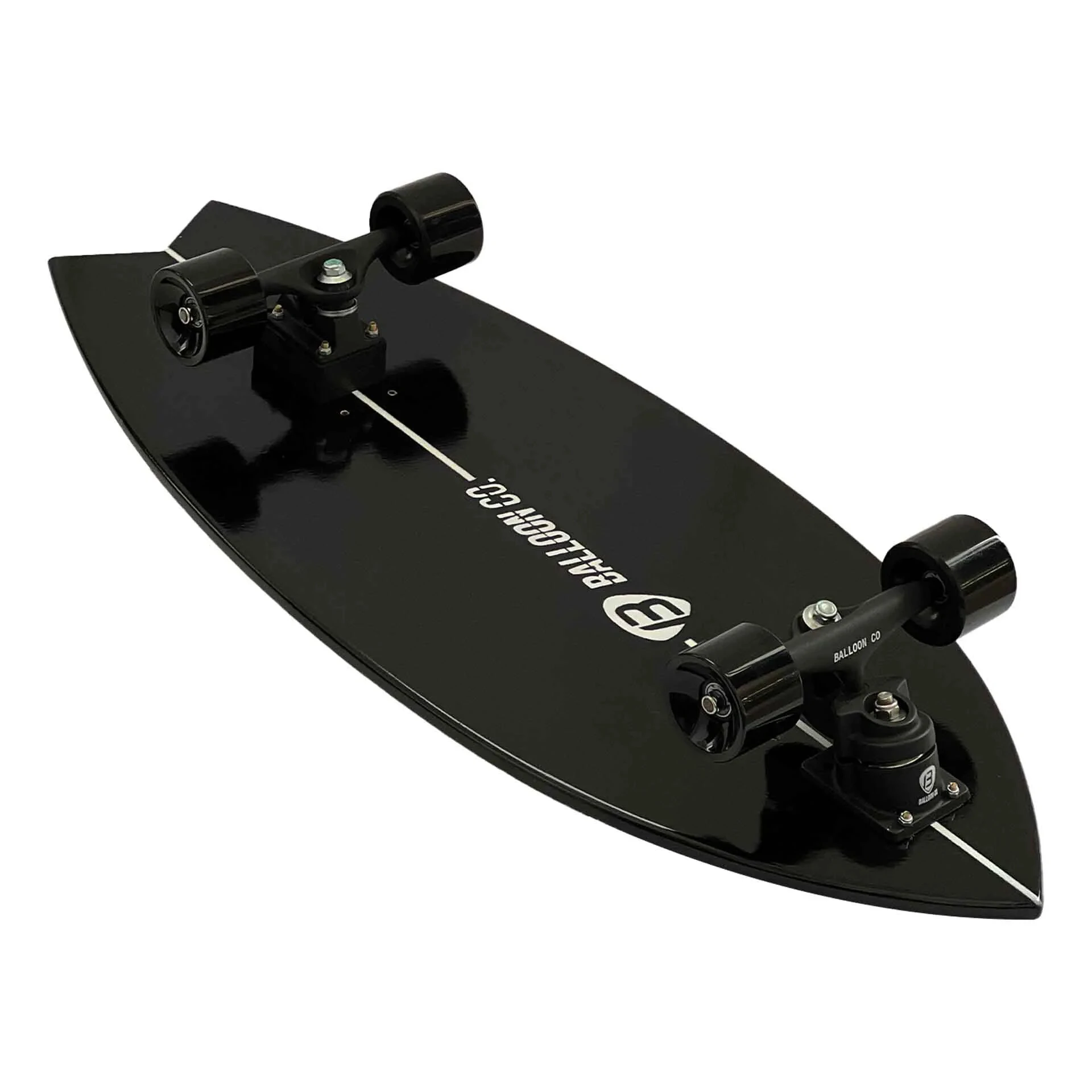 Foto Kit Simulador de Surf PRO SURFER BLACK + Balance Board BLACK WOOD Freestyle| GANHE uma skatebag de b