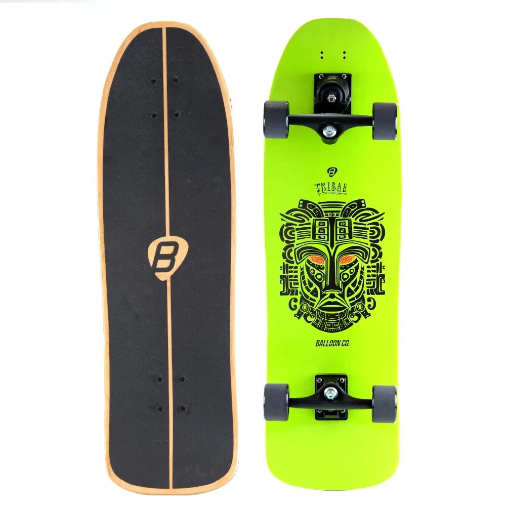 Foto Skate Simulador de Surf - TRIBAL GREEN - Ultra Light