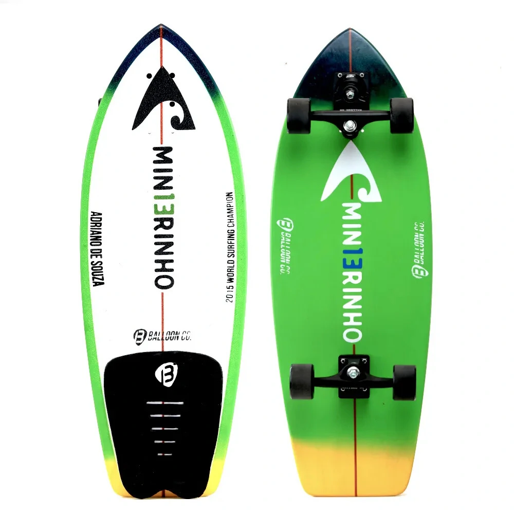Foto Skate Simulador de Surf MINEIRINHO - Pro Model Adriano de Souza - Truck ULTRA LIGHT