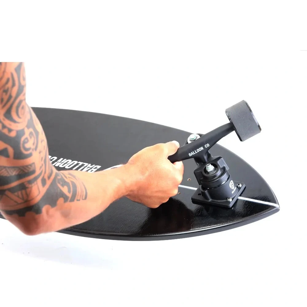 Foto Skate Simulador de Surf PRO SURFER - Black - Truck ULTRA LIGHT