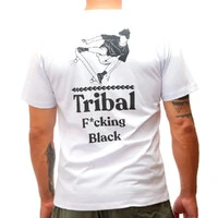 Camiseta Tribal Black Branca