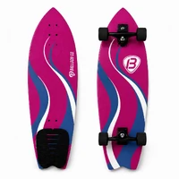 Skate Simulador de Surf Pink Pop Ultralight