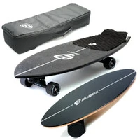 Kit Skate Simulador de Surf PRO SURFER Black + Balance Board PRO SURFER Black | GANHE uma skatebag d