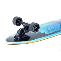 Skate Simulador de Surf TRIBAL BLACK 2.0 | Truck ULTRA LIGHT