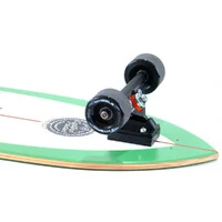 Skate Longboard Cruiser -GREEN WOOD- Balloon Co Completo