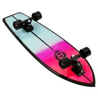 Kit Skate Simulador de Surf COLOR FUN + Balance Board GREEN WOOD Freestyle| GANHE uma skatebag de Br