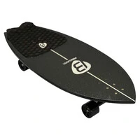 Kit Simulador de Surf PRO SURFER BLACK + Balance Board BLACK WOOD Freestyle| GANHE uma skatebag de b