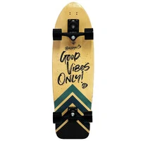 Kit Simulador de Surf GOOD VIBES + Balance Board VINTAGE Freestyle| GANHE uma skatebag de brinde