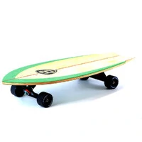 Skate Longboard Cruiser -GREEN WOOD- Balloon Co Completo