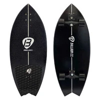 Kit Simulador de Surf PRO SURFER BLACK + Balance Board BLACK WOOD Freestyle| GANHE uma skatebag de b