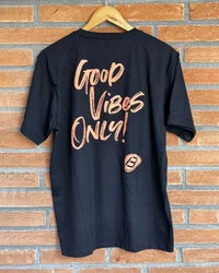Camiseta Good Vibes Preta