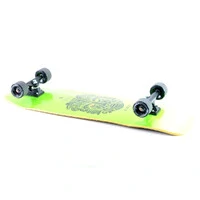 Skate Cruiser Longboard -TRIBAL GREEN- Balloon Co