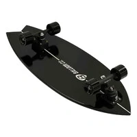 Kit Simulador de Surf PRO SURFER BLACK + Balance Board BLACK WOOD Freestyle| GANHE uma skatebag de b