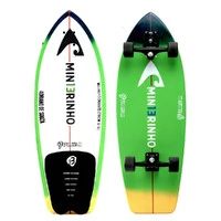 Skate Simulador de Surf MINEIRINHO - Pro Model Adriano de Souza - Truck ULTRA LIGHT