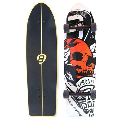 Foto Skate Longboard Cruiser -SKULL- Balloon Co - Completo