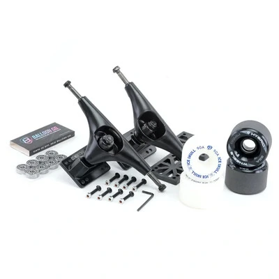 Foto KIT Truck para Simulador de Surf BUCHA + RODAS + Rolamentos