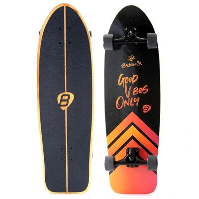 Foto Skate Simulador de Surf GOOD VIBES | Edição especial | Truck Bucha