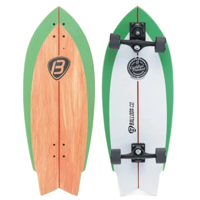 Foto Skate Simulador de Surf GREEN WOOD - Truck ULTRA LIGHT