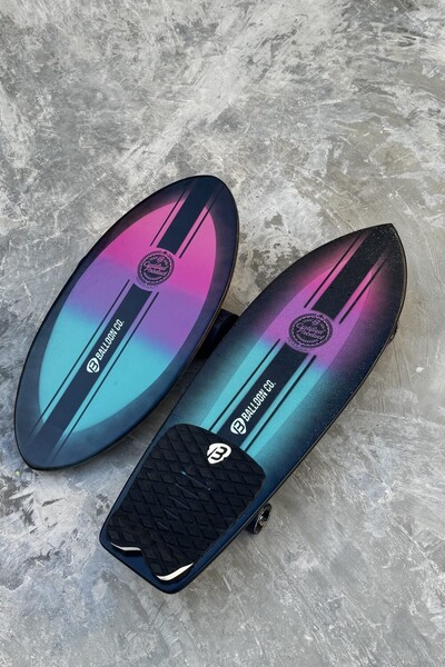 Foto Kit - Simulador de surf New Color Fun + Balance board Classic New color Fun