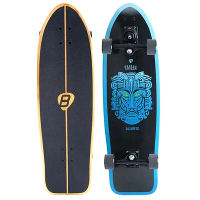 Foto Skate Simulador de Surf TRIBAL BLACK 2.0 | Truck ULTRA LIGHT