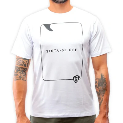 Foto Camiseta Sinta-se Off Branca