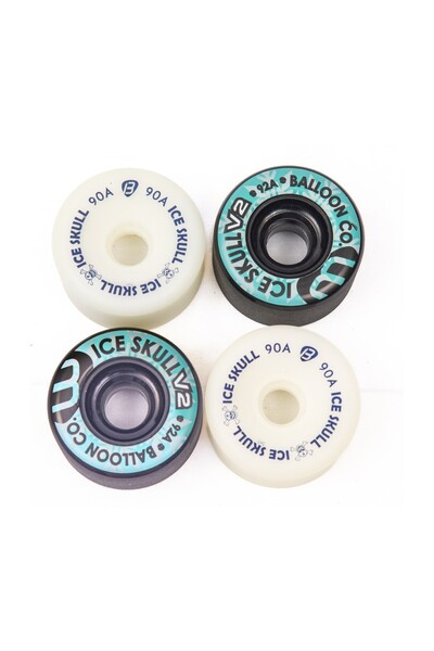 Foto Roda para Skate Simulador de Surf - Ice V2 + Ice Skull