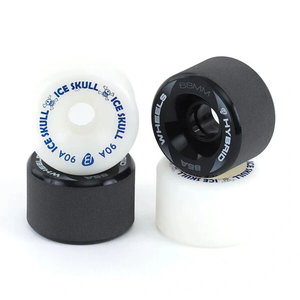 Jogo de Rodas para Simulador de Surf | Hybrid Wheels 85A | Ice Skull 90A |