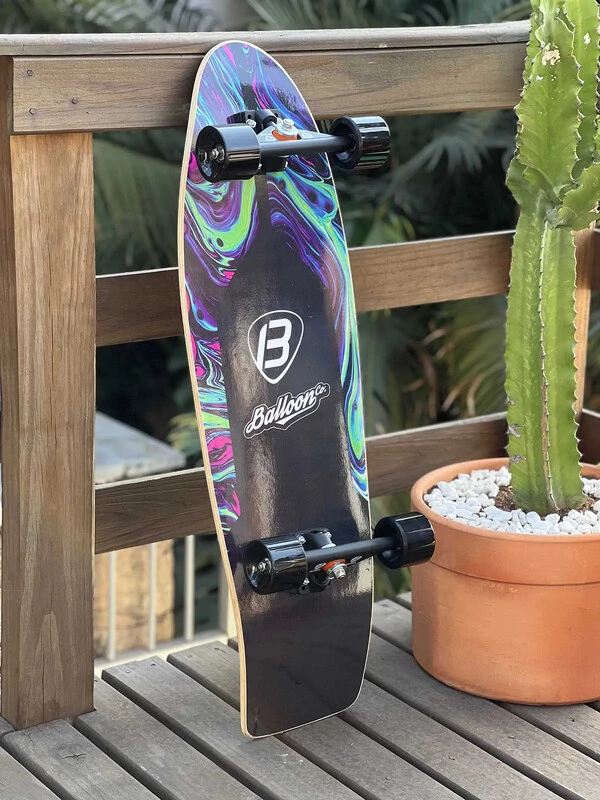 Skate Longboard Cruiser - PSYCHO - Balloon Co. Completo