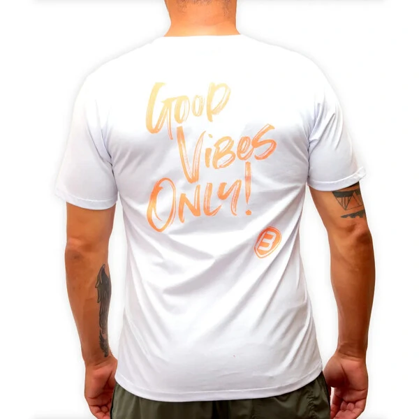 Camiseta Good Vibes Branca